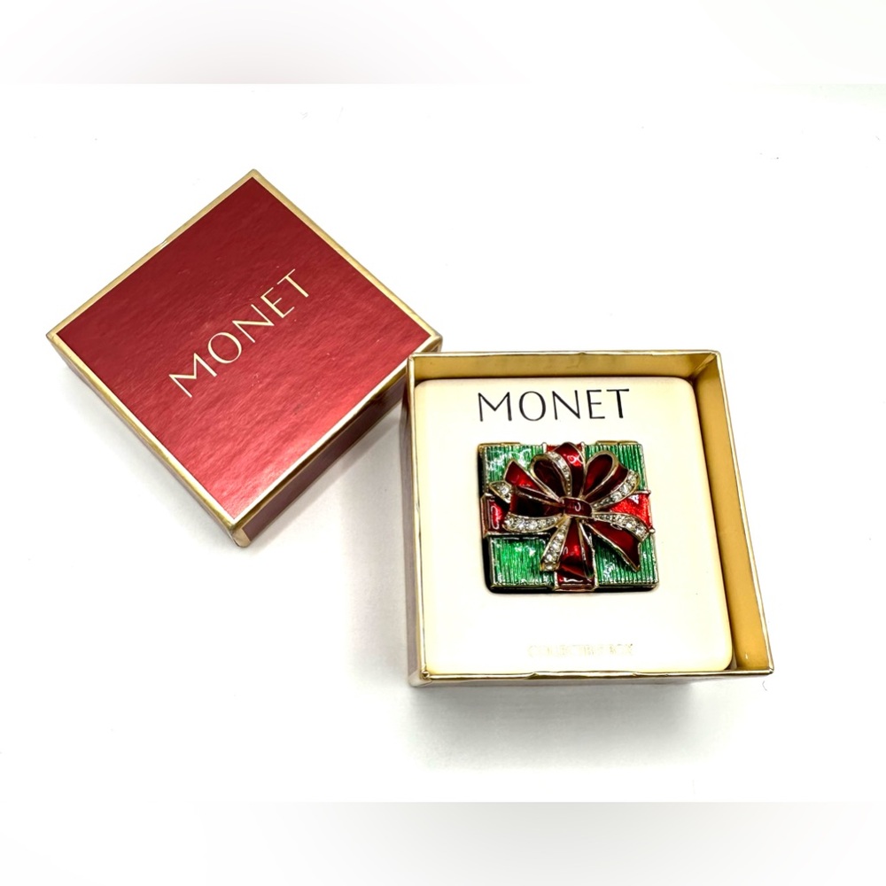 Monet Holiday Gift Trinket Box (2003) – Original Packaging
